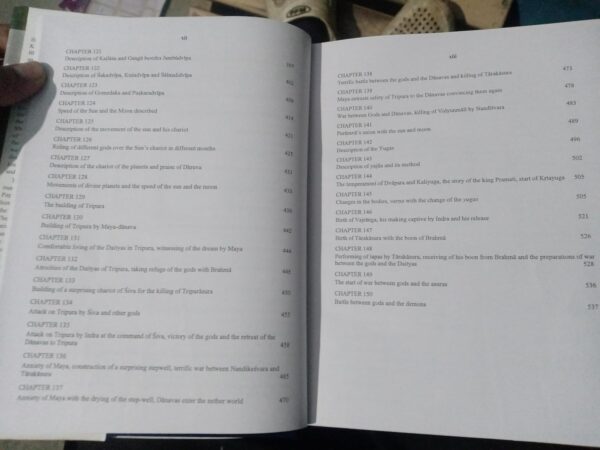 Matsya Purana - Set of 2 vols. (An Exhaustive Introduction, Sanskrit Text, English Translation, Notes & Index of Verses)