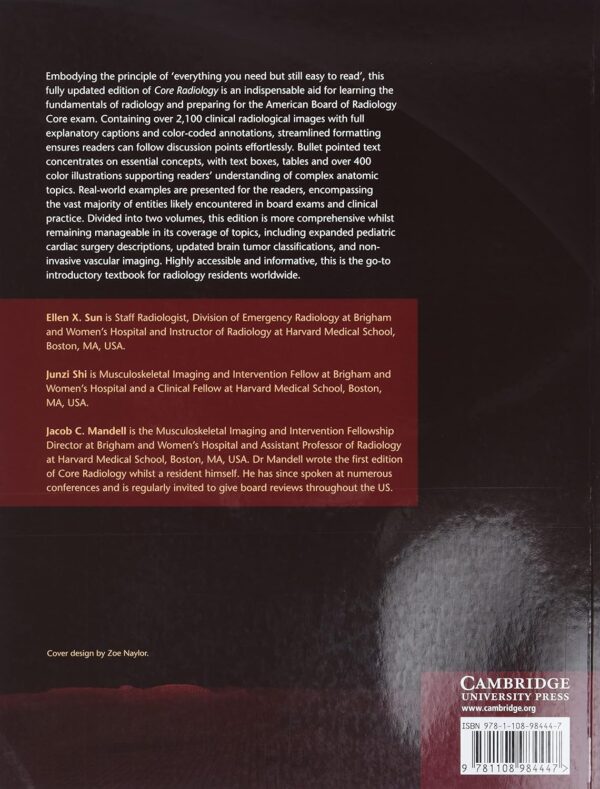 Core Radiology: A Visual Approach to Diagnostic Imaging