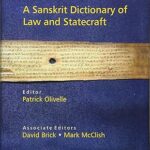 A Sanskrit Dictionary of Law and Statecraft Hardcover