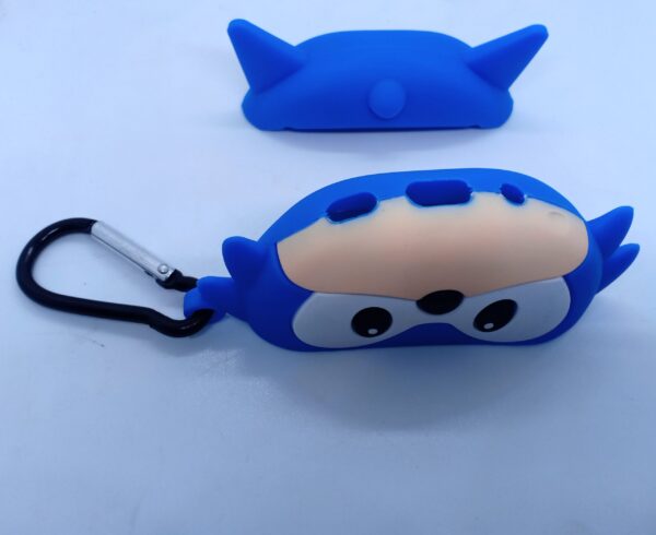 Cute 3D Sonic the Hedgehog Design Cases Compatible with Airpods Pro & Pro 2, 360° Full-Body Protective Case Shockproof Skin Cover