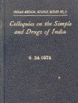 Colloquies on the Simple and Drugs of India