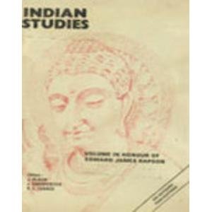 Indian Studies–Volume in Honour of Edwad James Rapson