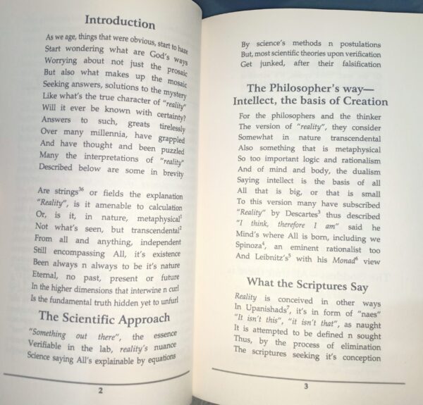 Nature, Science and My Musings: A Poetic Odyssey through some Existential Questions Nature, Science and My Musings: A Poetic Odyssey through some Existential Questions