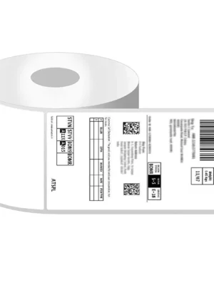 Barcode Sticker Roll 4 X 6 Inch 400 Labels