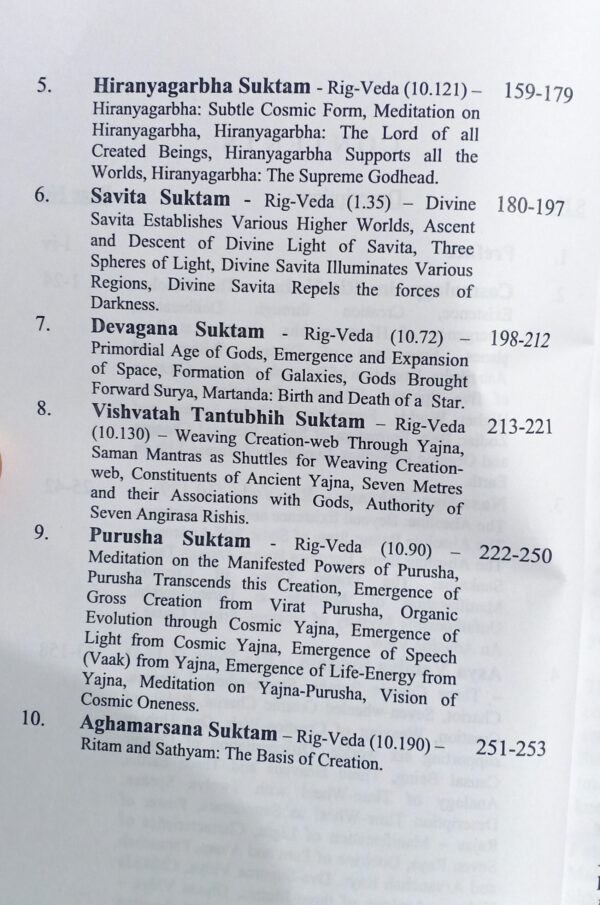 Hymns of Creation from Rig-Veda