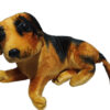 Cute Brown & Black Dog Soft Toy – Plush Puppy Stuffed Animal for Kids and Dog Lovers (25 cm)