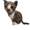 Realistic Cat Plush Toy