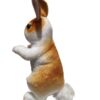 Adorable Standing Rabbit Soft Toy – Brown & White Plush Bunny for Kids and Gifting (30 cm)