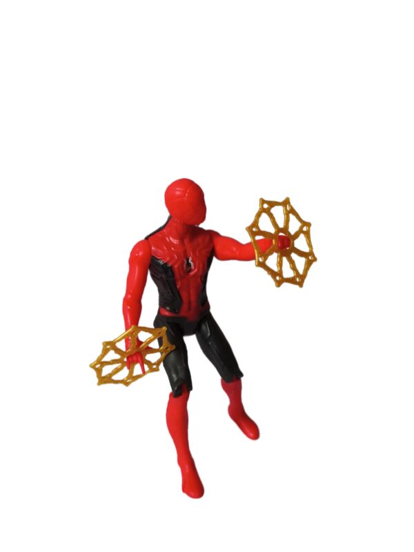 Action Hero Spider Warrior Toy with Dual Web Shields