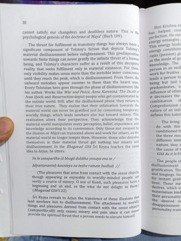 Tolstoy and The Bhagavad Gita: Critical Insights in Spiritual Awakening