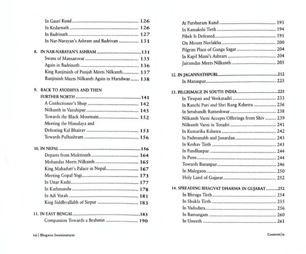 Bhagwan Swaminarayan: life and work (Set of 2 Vols)