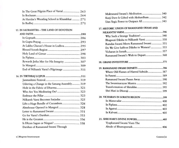 Bhagwan Swaminarayan: life and work (Set of 2 Vols)