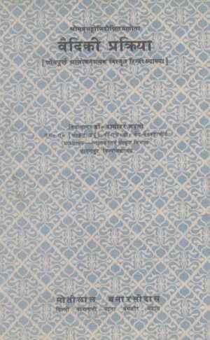 Vediki Prakriya: Shodhpurna Alochanatamak Vistrit Hindi Vyakhya