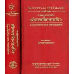 2UT344rVTJj24m1EggwYg8CLLjKxrFFcHLtUP6fK Sri Tattva Chintamani (Set of 2 Volumes) श्रीतत्त्वचिन्तामणि: