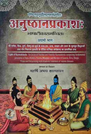 69e7402e0e8e0 Anusthan Prakash अनुष्ठान प्रकाश Set of 2 vols पं. चतुर्थी लाल